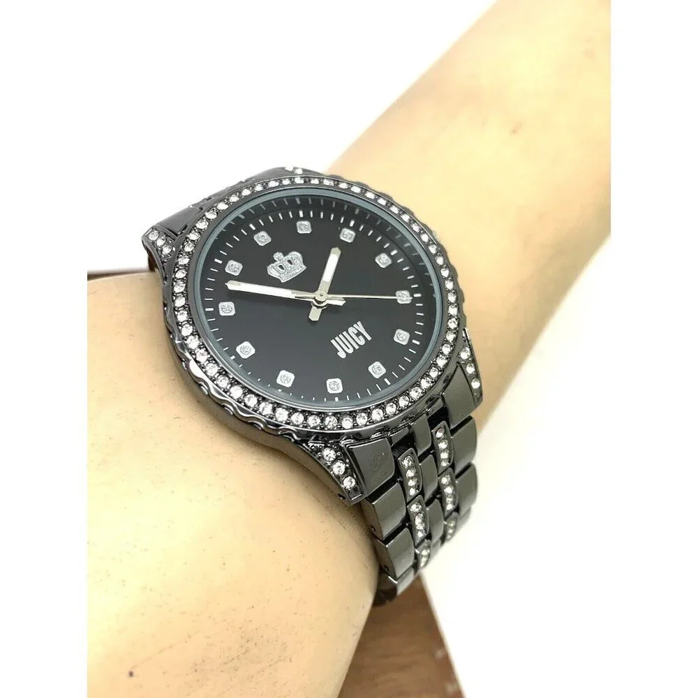 Juicy By Juicy Couture Women's Watch JC/5063 Quartz Black Stainless Steel 36mm